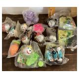 Collection of fast food toys