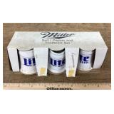 Miller Beer salt, pepper, and toothpick set