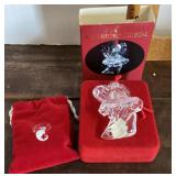 Waterford crystal angel ornament