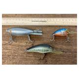 3 fishing lures