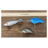 3 fishing lures