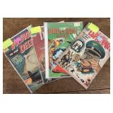 4 vintage comic books