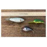 3 fishing lures
