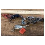 3 fishing lures