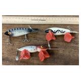 3 fishing lures