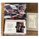 Mario Andretti racing cards with box and COA