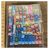 Box of cartoon candy sticks