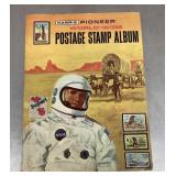 Postage stamp album