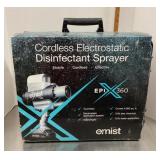 NEW cordless electrostatic disinfectant sprayer