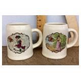 Anheuser-Busch beer mugs