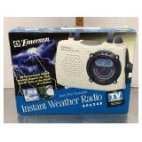 NOS Emerson Instant Weather Radio