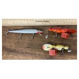 3 fishing lures