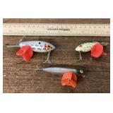 3 fishing lures