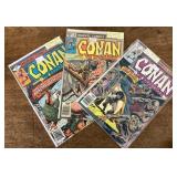 3 Conan the Barbarian comic books