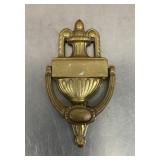 Brass door knocker