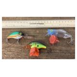 3 fishing lures