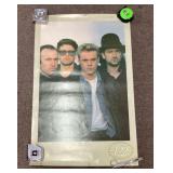 Vintage 1986 U2 poster 22x34