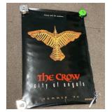 1996 The Crow movie advance poster 27x40