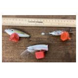 3 fishing lures