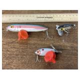 3 fishing lures