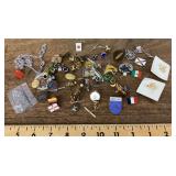 Tietacks, pins, etc.