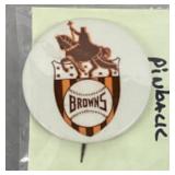 Vimntage 1940s St Louis Browns pinback