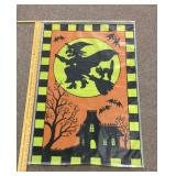 Vintage Halloween flag
