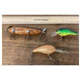 3 fishing lures