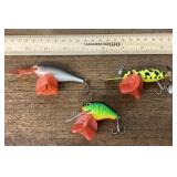 3 fishing lures