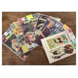 6 vintage comic books