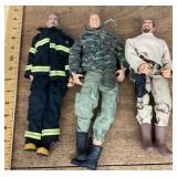3 action figures