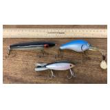 3 fishing lures