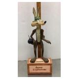 Vintage Wile E. Coyote coin bank