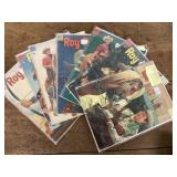 7 Roy Roger comic books
