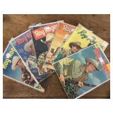 6 Roy Roger comic books