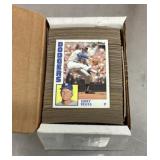 Box of 1984 Topps baseball cards