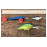 3 fishing lures