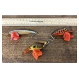 3 fishing lures