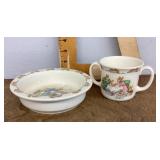 Bunnykins mug and bowl