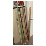 Cane poles and telescopic poles
