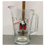 Spuds Mackenzie Bud Light beer pitcher