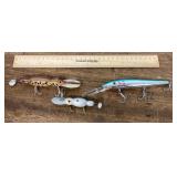 3 fishing lures