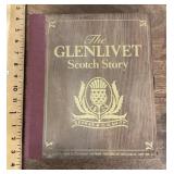 The Glenlivet Scotch Story wooden book box