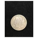 1890 O Morgan Silver Dollar