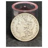 Morgan silver dollar 1885