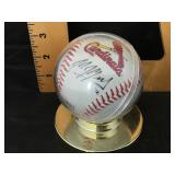 Cardinals real signature baseball