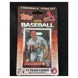 2015 Cardinals sealed team cards