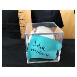 John Mabry signed ball