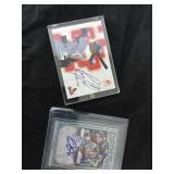 2 signed cards