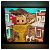 "He on the Roof Matt" Handmade Artwork - Based on Gunsmoke